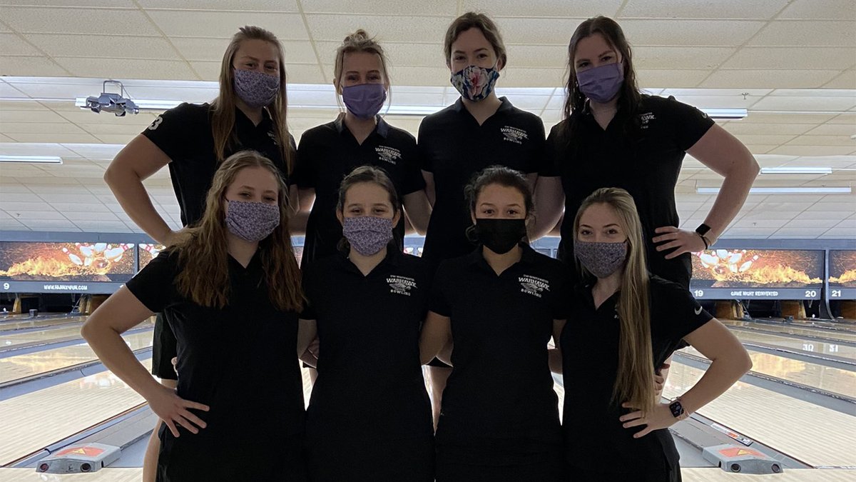 UWWAthletics's tweet image. No. 22 @warhawkbowling posted the program's second-highest Baker series in program history (1,181) and is second in the standings after the first day at the Mid-Winter Classic in Jonesboro, Ark.: bit.ly/3GZvcIb

#NCAABowl