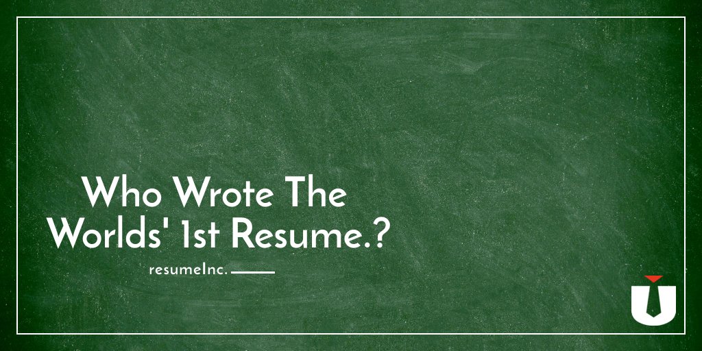 Leonardo DaVinci drafted the world's first "resume" in 1482 when he wrote a letter to the Duke of Milan to gain his patronage, which ultimately landed him the role of Director of Festivities in Milan.

#Resume #DoYouKnow #HIRINGNOW #careeradvice