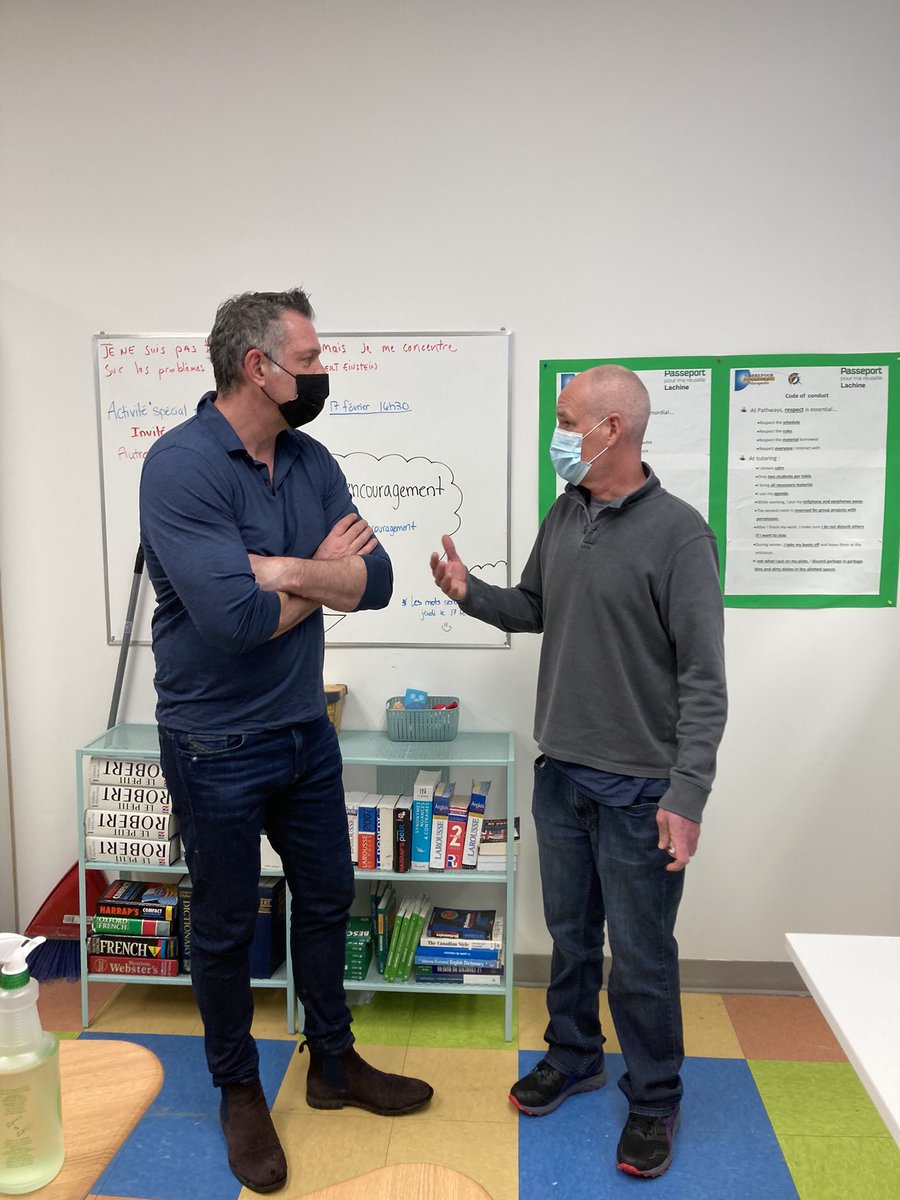 Hier, j’ai eu l’occasion de rencontrer des gens unis par la détermination… la détermination de réussir des jeunes 🤝 et la détermination de participer à cette réussite des adultes! 🙌 Bravo a Passeport pour ma réussite Lachine! 

#JPS2022