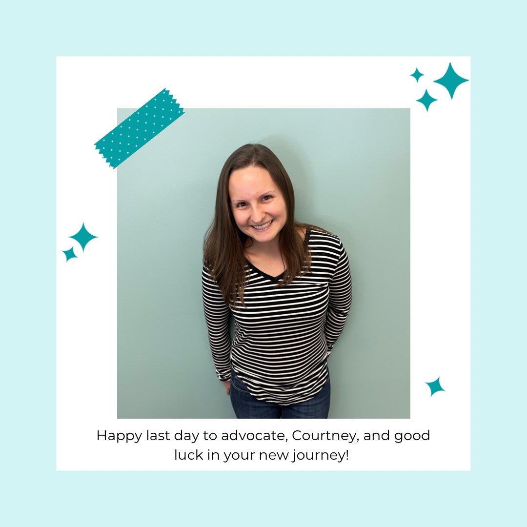 dvack1980's tweet photo. Thank you, Courtney, for all of the incredible work you have done at DVACK!! We are so lucky to have had you on our staff! https://t.co/0jQLaRAb0e