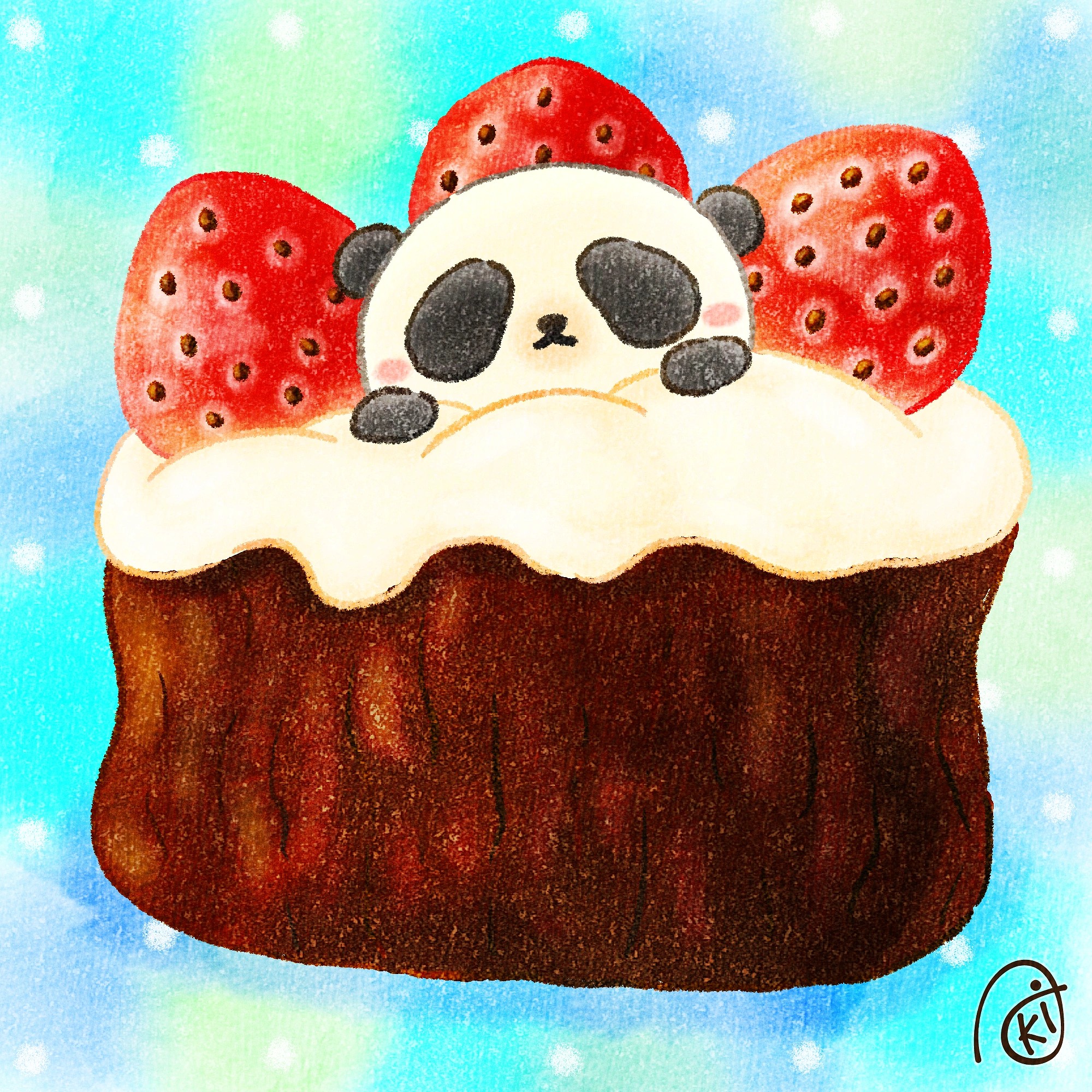 Aki ガトーショコラ イラスト お絵描き パンダ ガトーショコラ T Co V1pnsz9bs9 Twitter