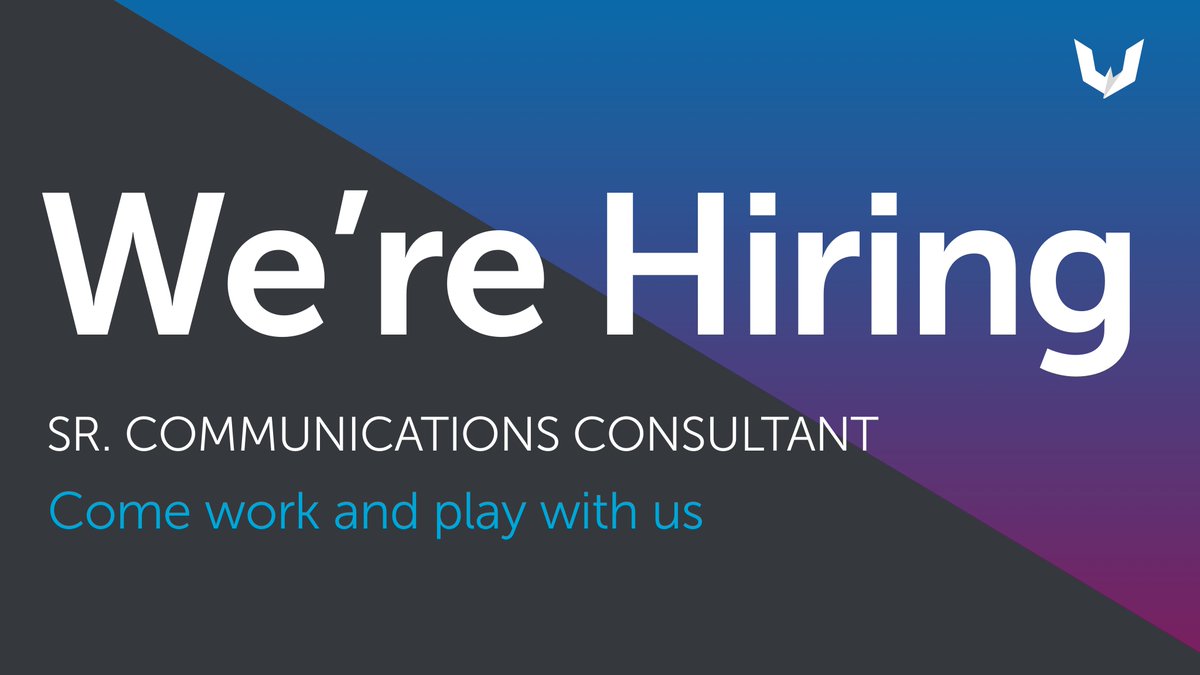 We are looking for a Sr. Communications Consultant to provide 5-6 months of support (beginning in late March) for the U.S. Multiple Sclerosis business of a large Titusville, NJ-based pharmaceutical company.

bit.ly/358fjSu

#hiring #communicationsconsultant #commsjob