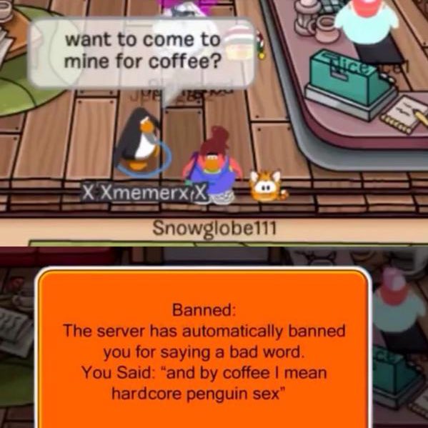 Club Penguin needs to get off its high horse.