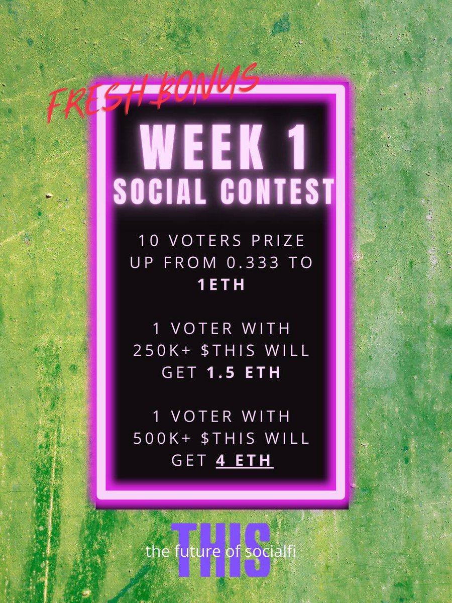 BuffaloShill's tweet photo. $THIS is an opportunity to get in at a low MC while also getting a chance to win more than 4x your initial investment. #THIScontest #THISDAPP #ThisIsTheWay https://t.co/HW4pNUVoqL