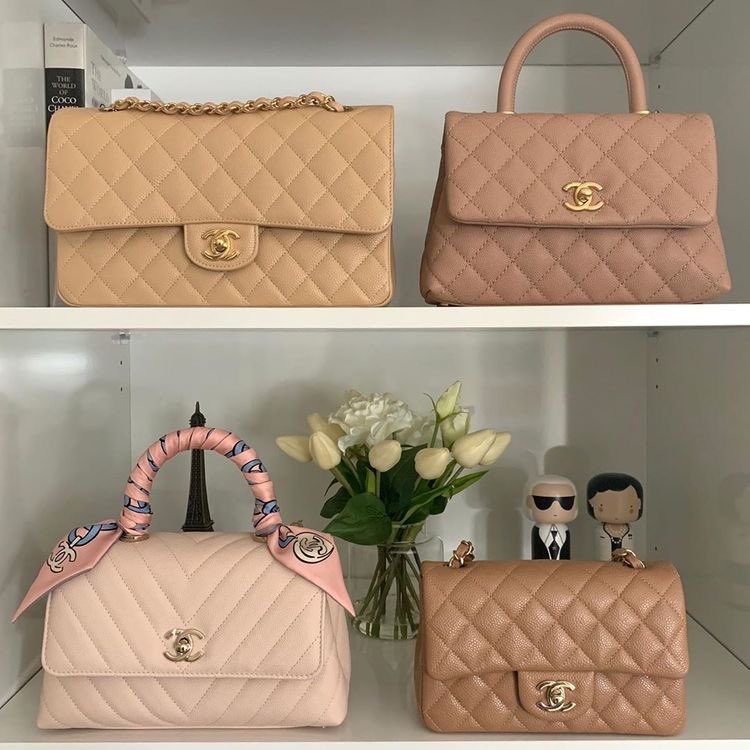 𓃭 on X: Chanel beige bags  / X