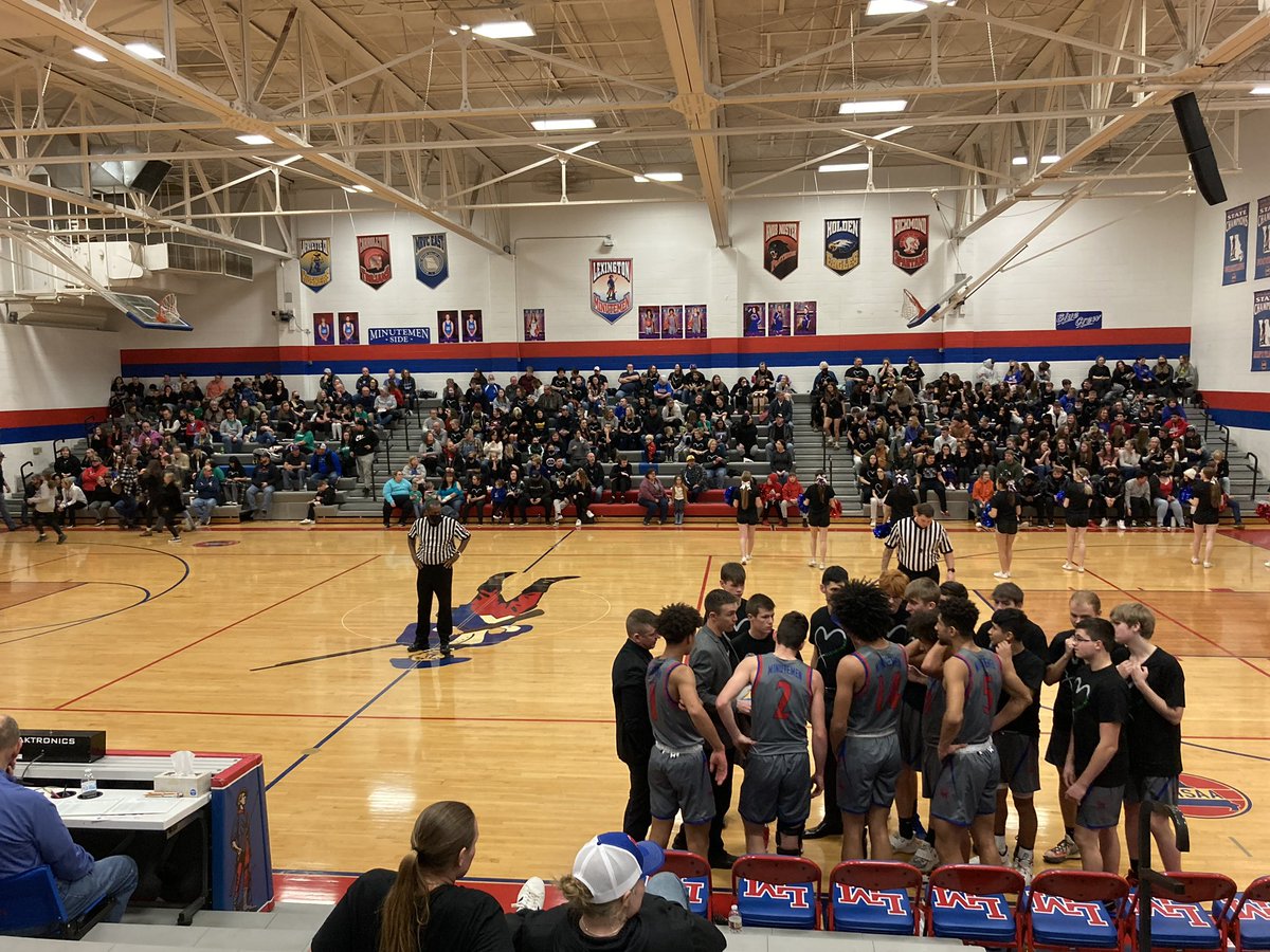 Lexington community- THANK YOU for all the support this year! You brought the energy! Not the way we wanted to end Senior night (62-65 in OT) it’s part of the game! Learn from it,move on, &amp; get ready for districts! Ended our regular season, 16-9! Best season in 27 years!