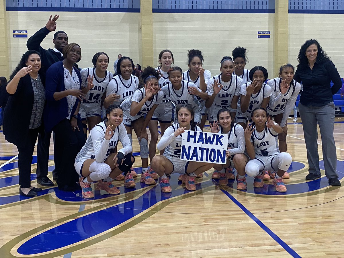 HawkNationHHS's tweet photo. Headed to round 3!! Overcame a little adversity tonight that will serve @Lady_Hawk_Hoops well done the road. Proud of you all, lots of work left to do! #BuiltDiffer3nt! Remember #goHeavy. @PfISDAthletics @pfisd @Hawk_Hoops @ThomasJonesAAS @FlxAtx https://t.co/vaVzwaukei