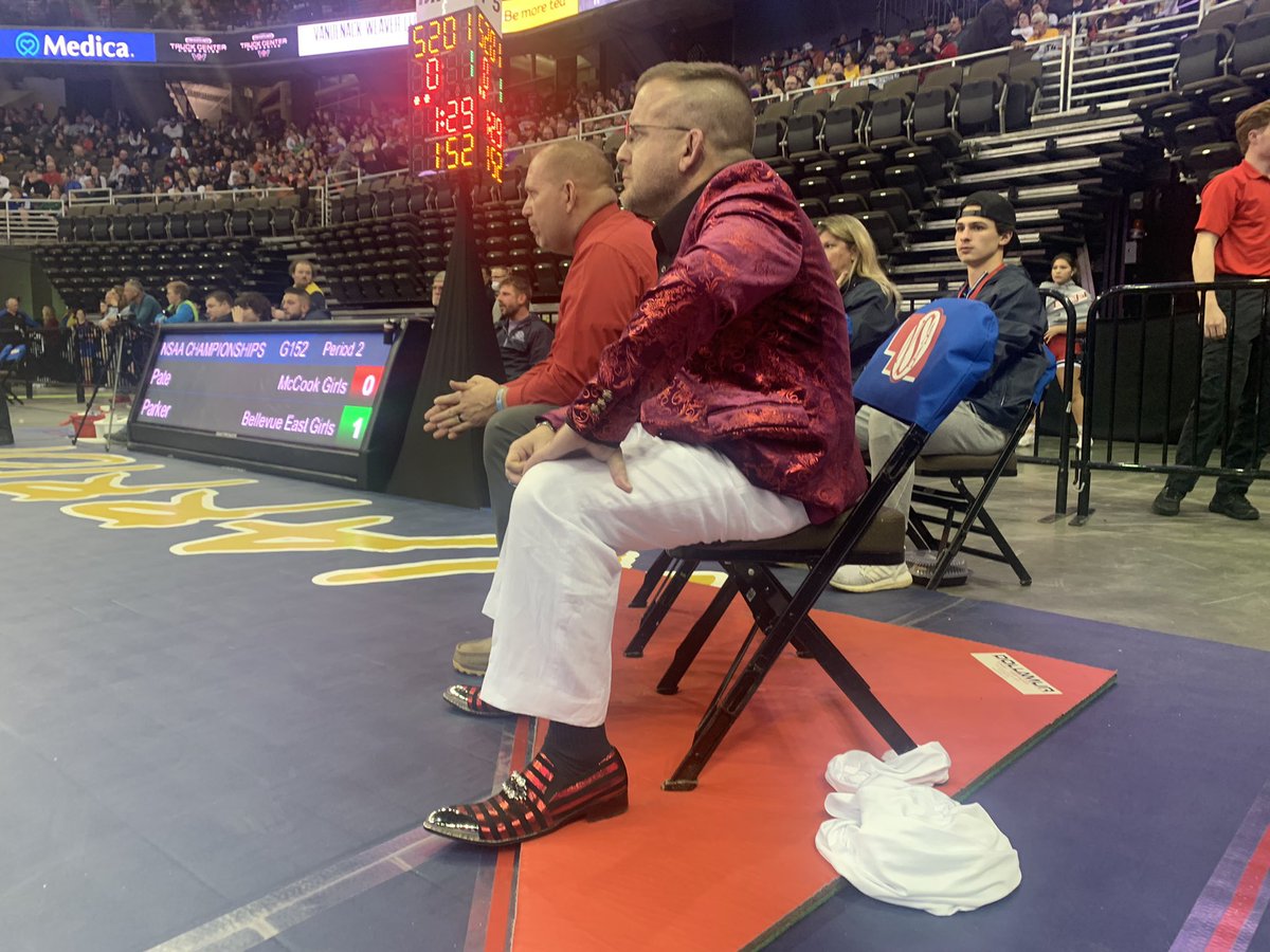 NEBwrestle's tweet photo. Gotta dress the part when your G152 Makayla Pate makes the finals https://t.co/onGhJC0h4B