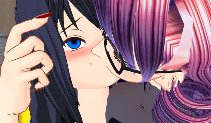 久しぶりにカス子で短編の変身ヒロインの洗脳ネタを作りました('>∀<`)ゝ
(1/3)

① キス魔ダムに挑み敗北したユミとハル
② まず最初にユミにキスをするキス魔ダム
③ ユミは突然のキスに驚くが、キス魔ダムの怪力と激しいキスに抵抗ができず
④ やがて意識が薄れていきキス魔ダムの思うがままに 