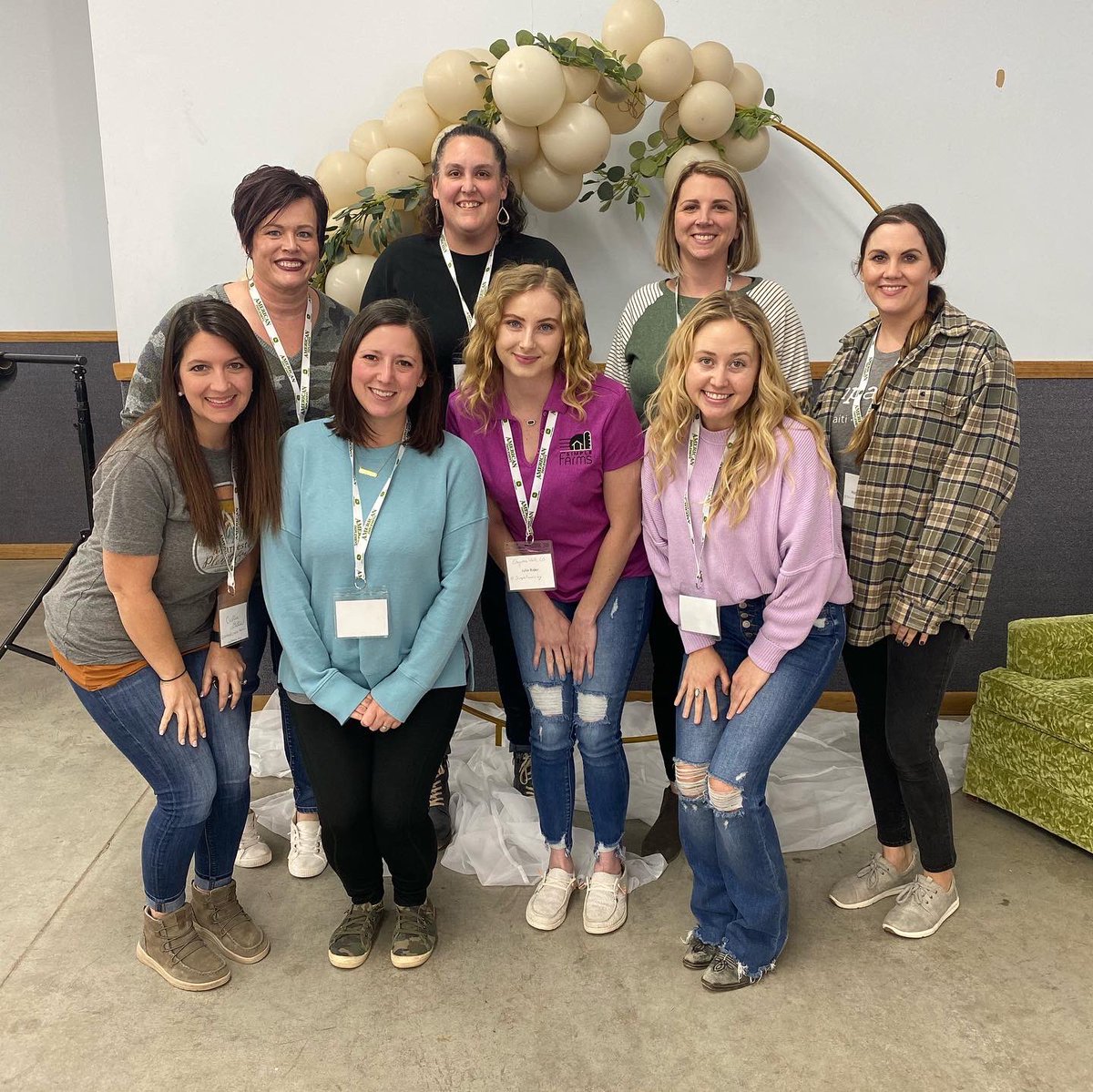 Day1 of #cultivatingcourage connecting w/Women in Ag. Great to meet amazing woman from around the world. Definitely filled my cup to the top & then some. Beyond grateful for the opportunity to spend the day at such an uplifting event & be apart of a community of boss ladies!#farm