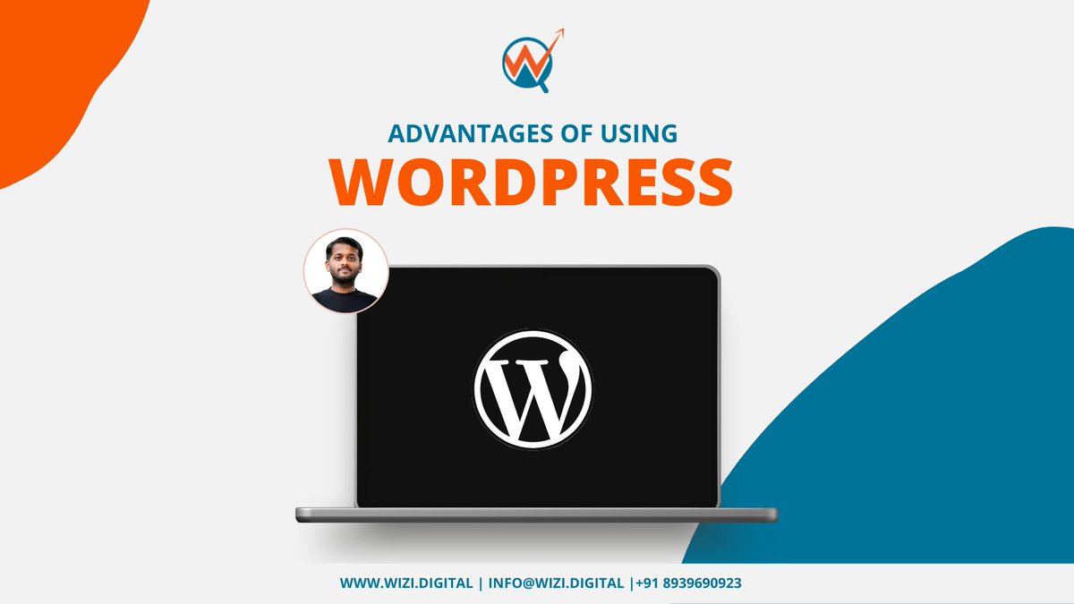 WiziLtd's tweet image. Advantages of using WordPress
#wizidigital #wordpressadvantages #developmentservice #wordpressdevelopment #wordpress #wordpressdevelopment