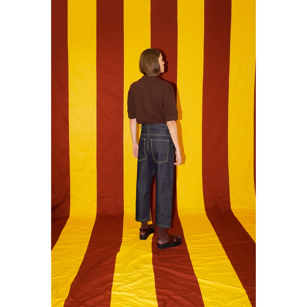 Nina wears the Denim Jeans. Heavyweight, raw denim made in Cape Town. 

Consciously constructed and sustainably sourced in South Africa. Available at akjpstudio.com and at AKJP Studio on 73 Kloof Str, Cape Town.​​​​​​​​
⠀⠀⠀⠀⠀⠀⠀⠀⠀​​​​�