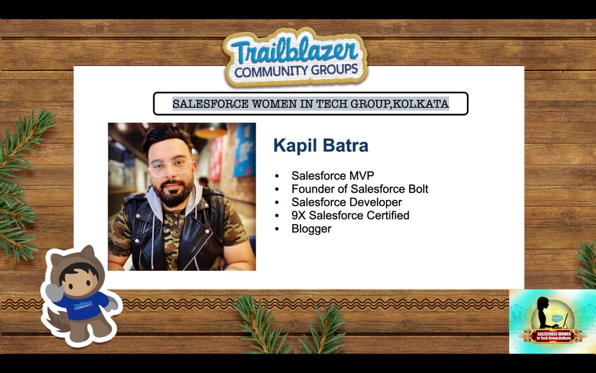 witkolkata's tweet image. We&apos;re live with our Lightning Web Components Workshop Part-5🔥

Join us here to stand a chance to win Certification Vouchers, Salesforce Swags or WIT,Kolkata swags :  trailblazercommunitygroups.com/events/details…

#TrailblazerCommunity #witkolkata #witLWC