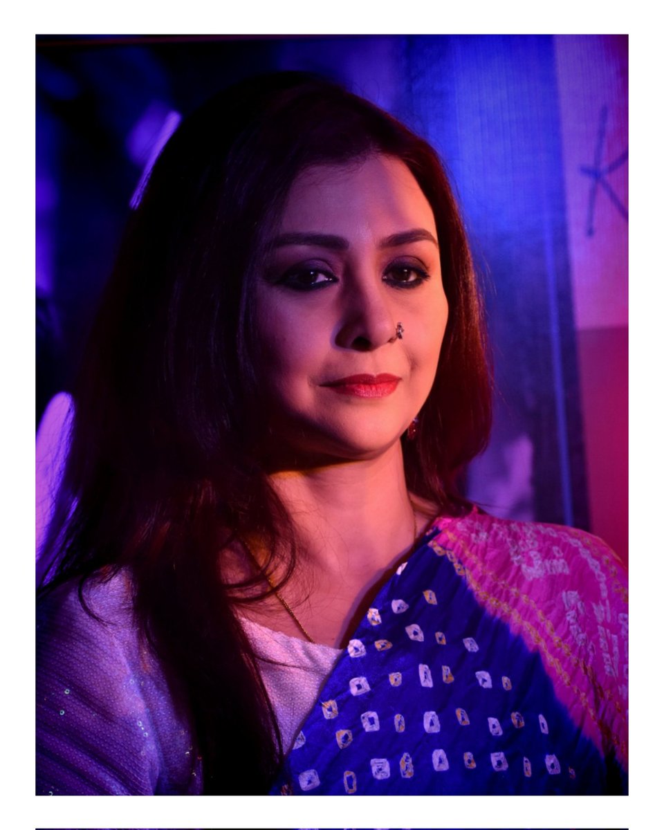 Debjani_majo's tweet photo. Light &amp; shade... 

At the launch event of @Khudey_clothing

Thank You Anushree Malhotra &amp; Arpita Chakraborty for making me a part. 

#lightnshadow #light #shade #event #candid #debjani_chatterjee_official https://t.co/8V3rHPVlfu