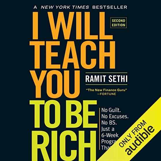 Just finished listening to “I Will Teach You to Be Rich” by ⁦@ramit⁩ on my Audible app. @audible #audible #ramitsethi #iwillteachyoutoberich