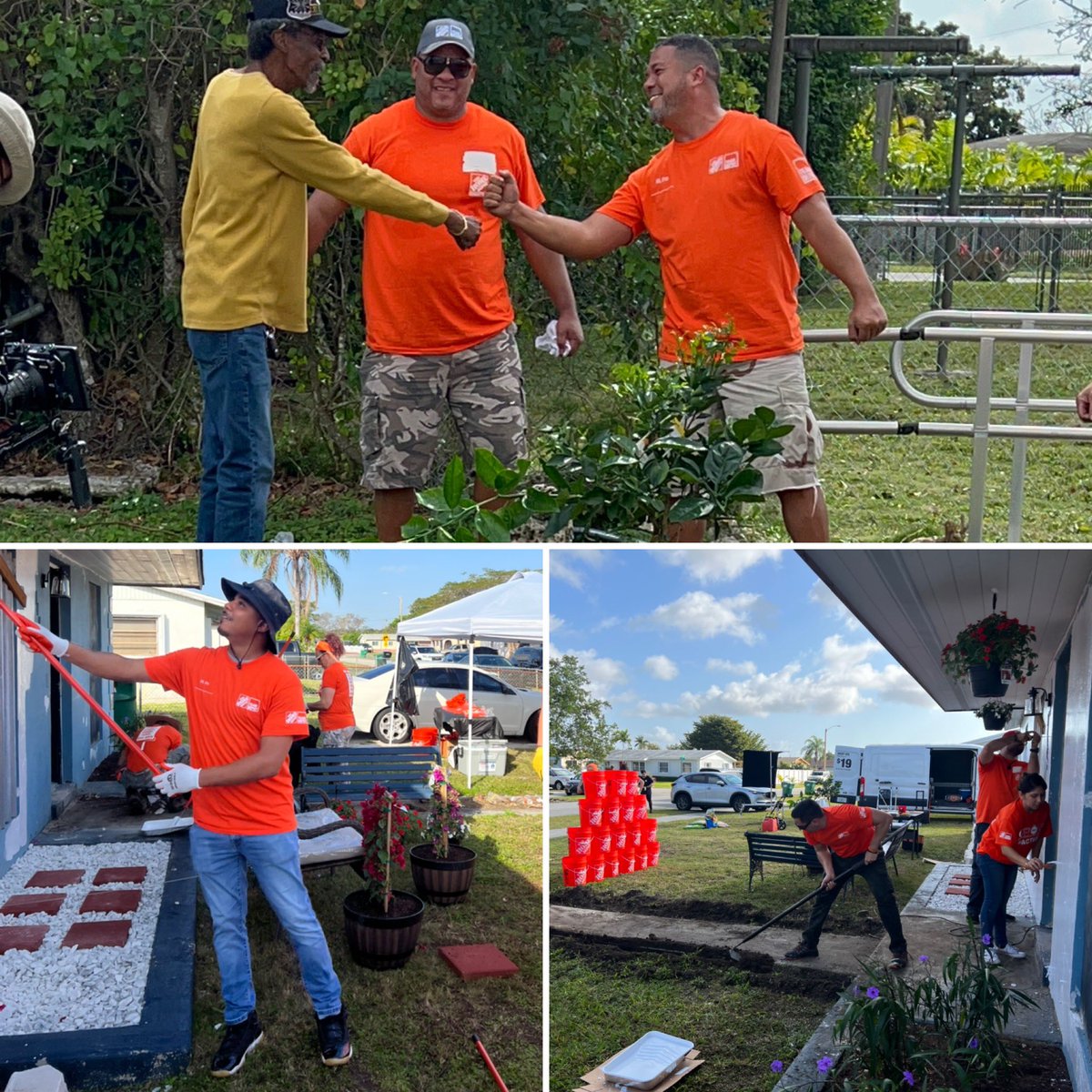 Because it is always a good day to give back to our community… What an amazing day!!! 🧡🧡🧡 #teamdepot #orangeblood #HomeDepot