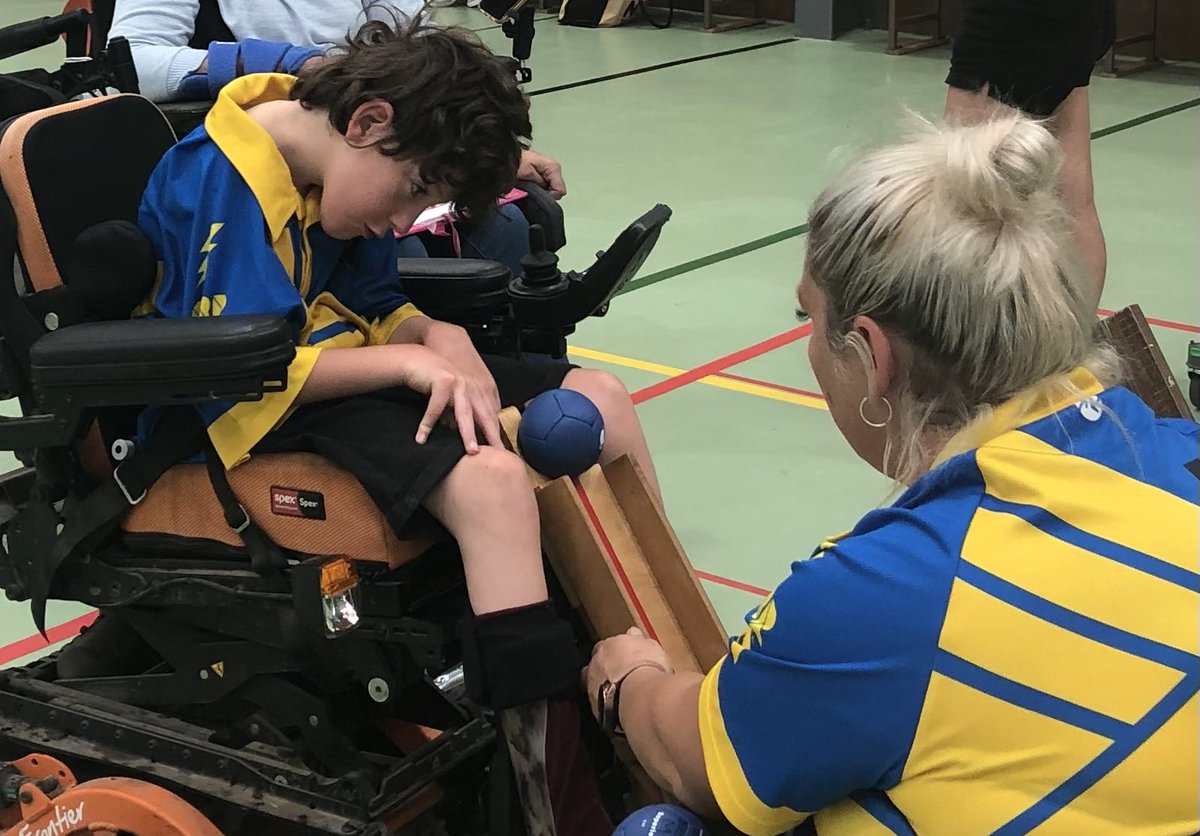 The power of seeing someone like you on tv: 10 year old Lucas Wallace saw ⁦<a href="/BocciaAus/">Boccia Australia</a>⁩ ⁦<a href="/AUSParalympics/">AUS Paralympic Team</a>⁩ ⁦<a href="/7Sport/">7Sport</a>⁩ and was hooked. It’s week 4