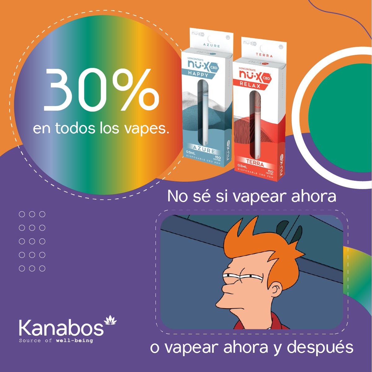 KaNaBoSmX's tweet photo. 🧐Por puro coraje, unas buenas promos para aliviarnos.

💛2x1 en goteros
💛30% en vapes y lubricante íntimo.
Promoción válida solo por este fin de semana. 

#cbdmexico #cbdaceite #vapes https://t.co/aZnyYvNSJ2