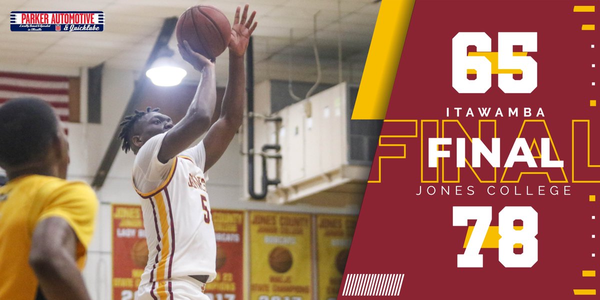 JC_Bobcats's tweet photo. WIN and you're IN! The Bobcats top ICC in their regular season finale to clinch a spot in next week's MACCC Tournament. Jones (8) will face Pearl River (1) on Tuesday. https://t.co/KAAzGnuLA3