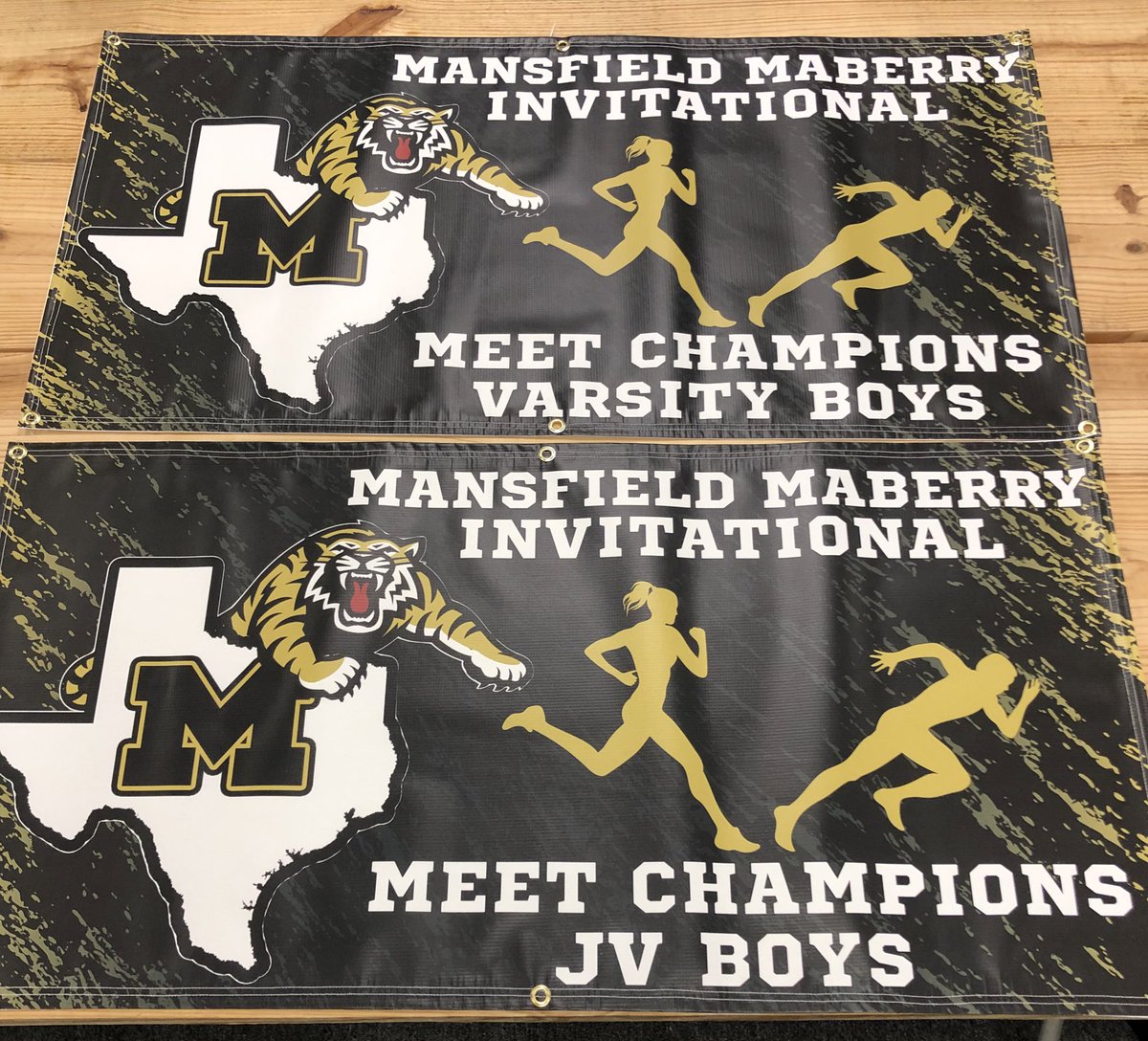 Tigertrack_MHS's tweet photo. Great day for the Tigers! Thanks for all who came out today. #maberrystrong #wearemansfield @trackbarn https://t.co/9Ojr7PkGy2