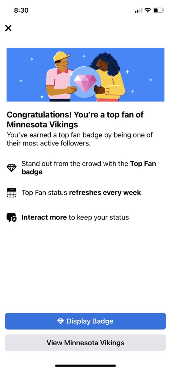 Well, crap. Maybe I am a <a href="/Vikings/">Minnesota Vikings</a> fan…😂