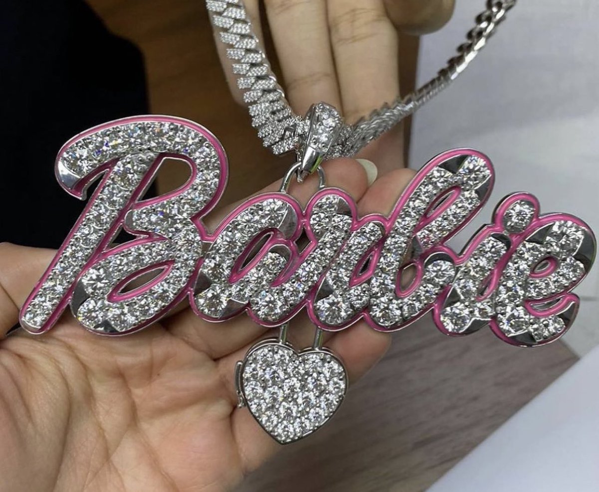 The Female Rap Room on X: .@NICKIMINAJ's new Barbie chain