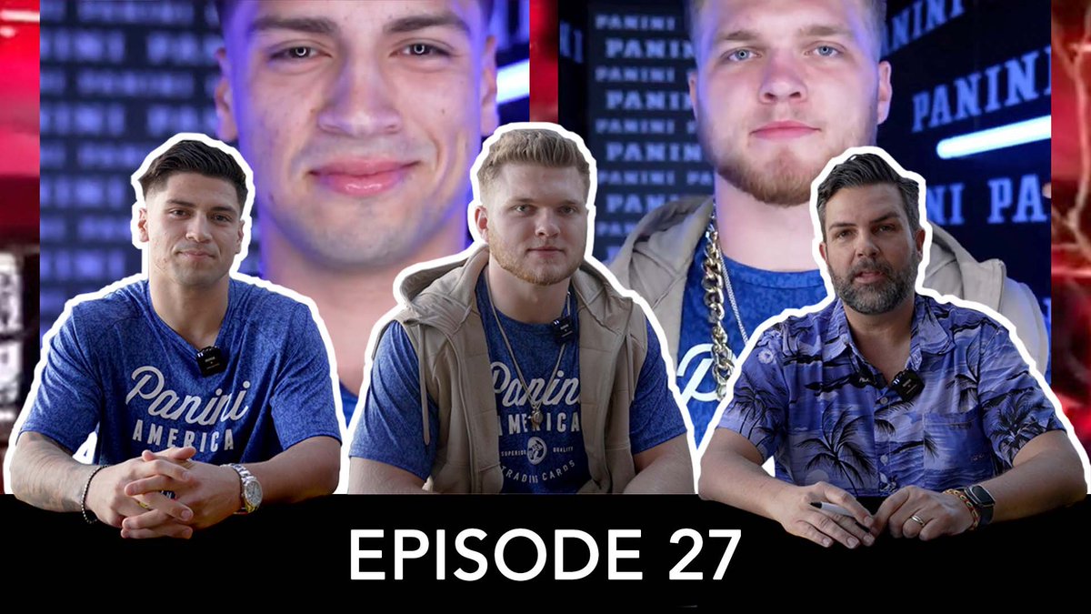 PaniniAmerica's tweet photo. Going Direct #27 is live!
The guys do a Super Bowl recap, and interview College Football Superstars @corral_matt &amp; @aidanhutch97. 
Tune in for all of the fun!
WATCH: https://t.co/5eJpVYW8NH

#SBLVI #GoingDirect #PaniniAmerica https://t.co/9m7wL3Hs7e