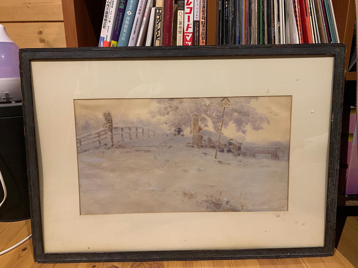 フランス　水彩画　ヴィンテージ ヴィンテージ水彩画額絵 ヴェニス サンマルコ寺院 | iichi 日々