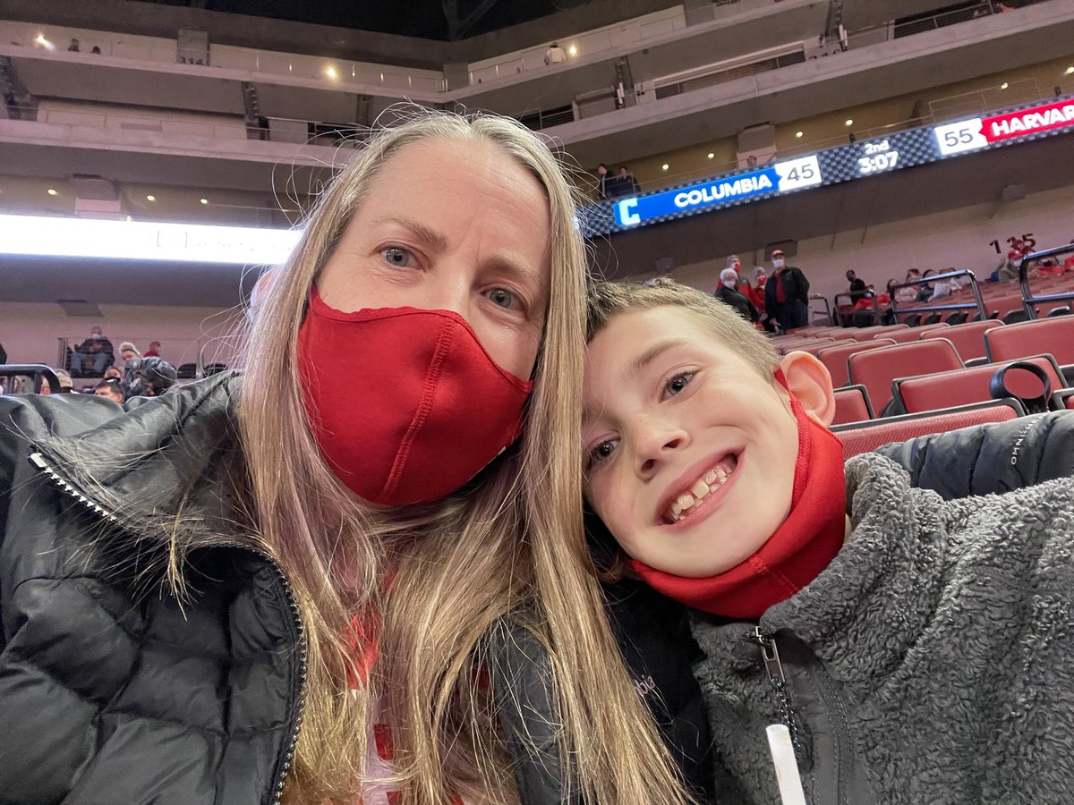 Just another Friday night with the family at the #Huskers