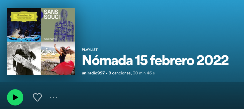 ¿Se perdieron la transmisión de esta semana? 🤯
No se preocupen porque aquí está el link para que la encuentren en el perfil que <a href="/UniRadio997FM/">UniRadio</a> tiene en #Spotify 👇
open.spotify.com/playlist/2yvzO…