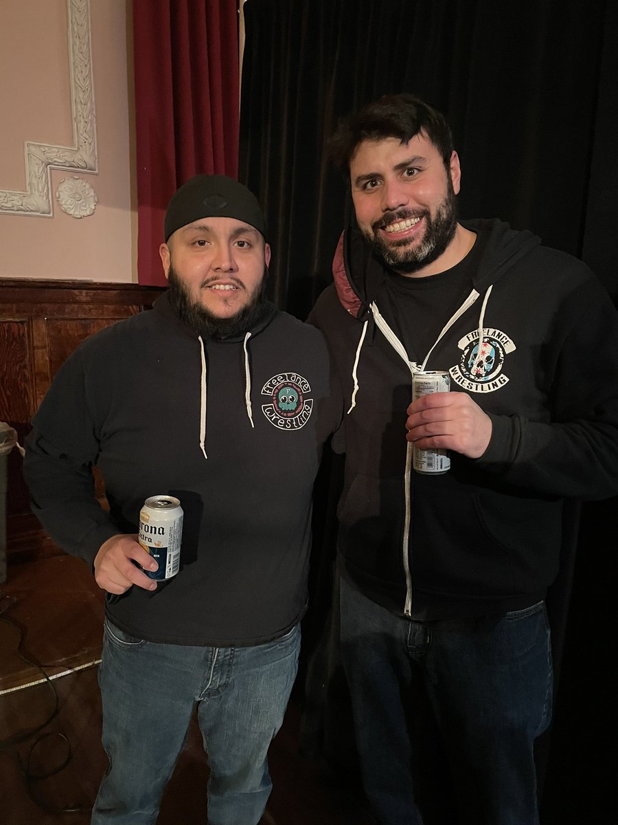 2heelsandaface's tweet image. We both made it to a show! The haters are furious!!! #FreelanceTWTD