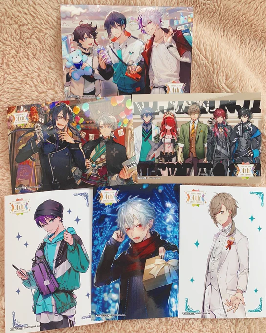 購入特典でアニバーサリーブロマイドも貰った😭💕ずはも出て嬉しい…( ;  ; ) 