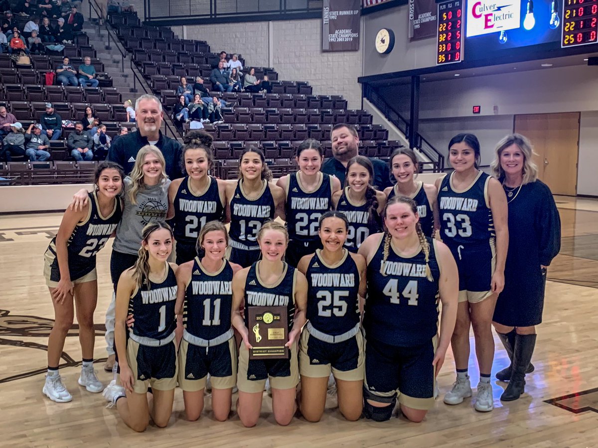 woodwardboomers's tweet photo. Boomers defeat the Lady Elks 56-32 to gain the Class 4A Area 1 District 3 Championship. Next up, regionals at Kingfisher on Thursday. #RollWagon #okpreps @okhsscores @oksportsexpress @VYPEOK @WPSBoomers @woodwardnews https://t.co/b15fP2mN4o