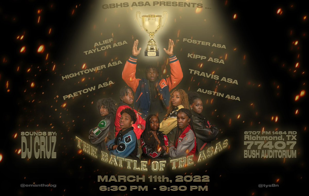 We are so excited to finally announce our annual Battle of the ASAs!!!
