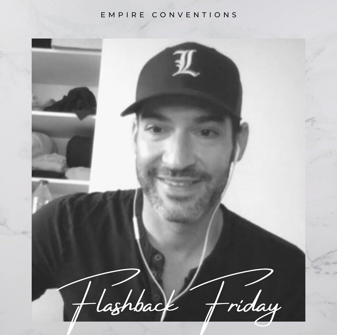 ellisdaily_'s tweet photo. @/empireconventions: #FlashbackFriday While waiting to meet the devil himself at the #SOH on September 24th &amp; 25th, here’s a little souvenir of Tom Ellis at the #EVH4 💻😈
Have you met him virtually? Will you be at the #SOH convention? 
#tomellis #lucifer #sohc #straightouttahell https://t.co/3BBDbNu4Zj