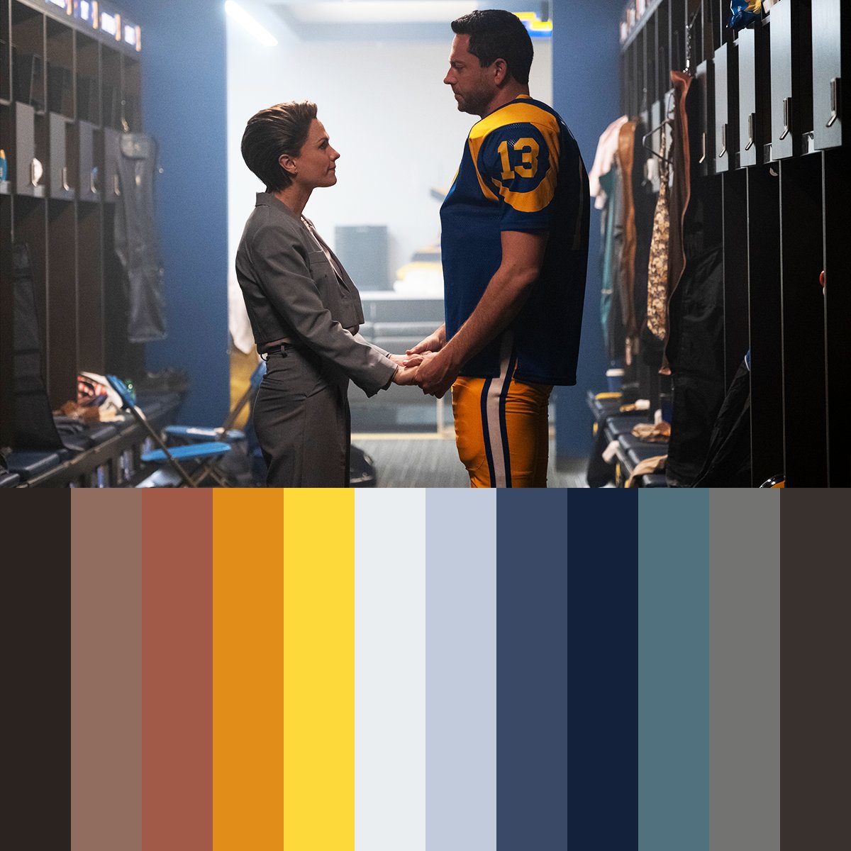 Blue and gold forever! AMERICAN UNDERDOG is now on Digital! 💙💛