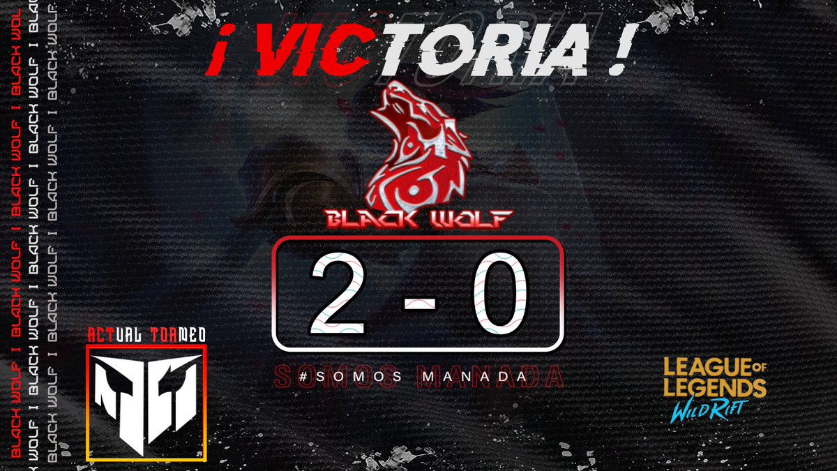 Gorgona_Esports's tweet photo. ⚡️WILD RIFT OPEN LAN⚡️
@wildriftLATAM 

✅2 - 0 
🆚@BlastingHeads

¡Nuestros esfuerzos han dado óptimos resultados!🔰🔥Feroces los lobos se preparan para continuar🐺

#SomosManada #Wildrift #BlackWolf #Neversurrender #GoBW #Torneo #Esports #Victoria https://t.co/22q0Z8t35U