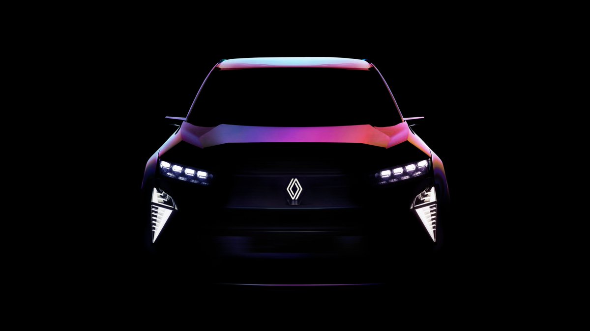 DriveMx1's tweet photo. La firma del rombo anuncia la próxima presentación de un auto con motor de hidrógeno

#Renault presenta el teaser de un prototipo que cumplirá con los compromisos de sustentabilidad, seguridad, inclusión y economía circular que tiene la marca, se presentará en mayo de este año. https://t.co/PzBvOe6X5N