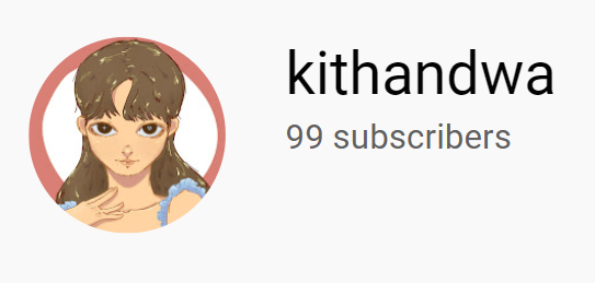 kithandwa's tweet photo. AAAA I'm so close to 100 subscribers!! I can't believe this is where screaming into my mic got me 😭💗 https://t.co/0CXEwTcm4F