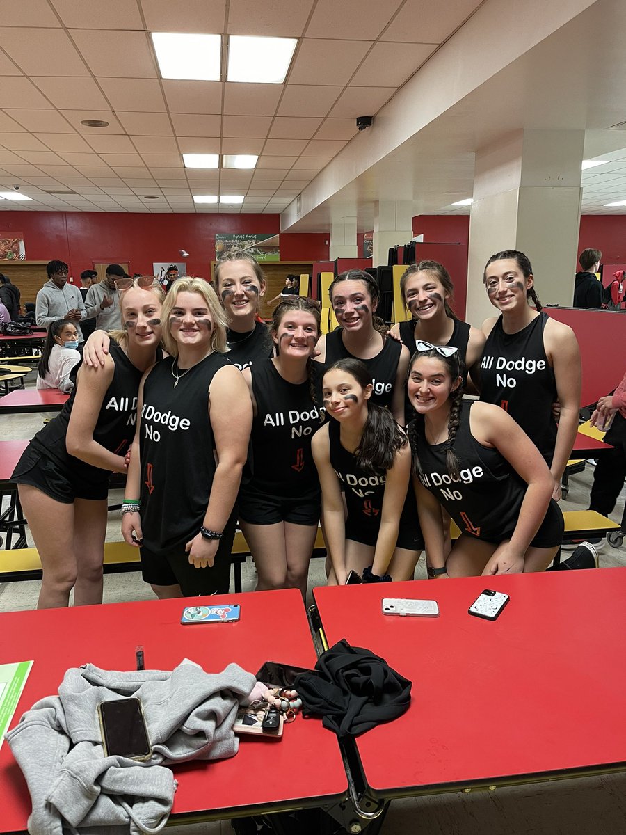 Coach_McGuigan's tweet photo. DodgeBall for charity!! @EHS_Softball1 @EHSSouthside @Edison_HS #TeamGuigs #Softball #charity https://t.co/OmED5JUzWr