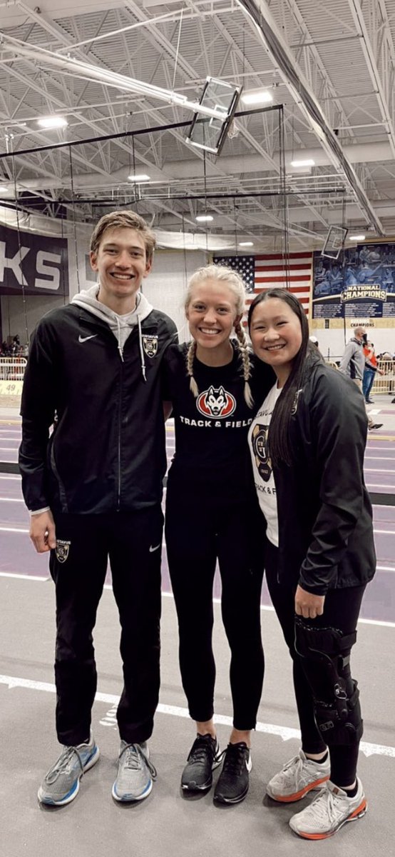 ProwlerTrack's tweet photo. Three of our finest, Jonah, Brooklyn, and Elaina, competing at the next level!  Go Gusties!  Go Huskies!  #prowlerproud https://t.co/mnd1Mm9HHV