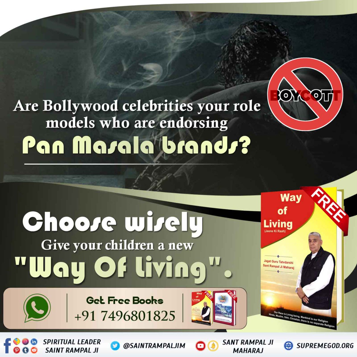 #GodMorningSaturday
Bollywood has become a enemy of society by promoting things which are degrading our society and youth. Start boycotting these celebrities.