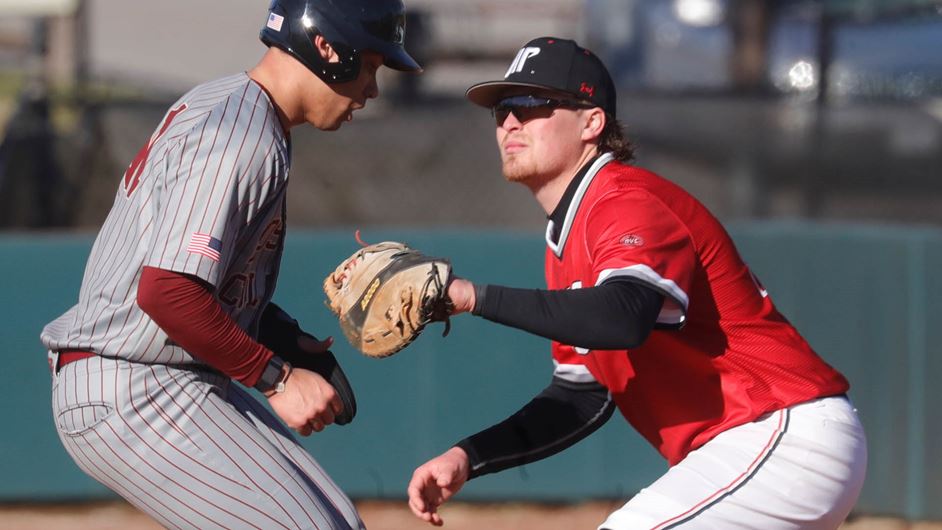 GovsBSB's tweet photo. Game Recap, Gallery, &amp; More! 
Congratulations to @jjmcdonald21, who recorded his 100th hit as a Governor during today's season opener. 

Govs look to level the series with the Eagles at 1 p.m., Saturday.

🗞️https://t.co/UeqUJIouoj
📸https://t.co/YMYoJ1NxwJ

#LetsGoPeay https://t.co/vuwSbPxJRs