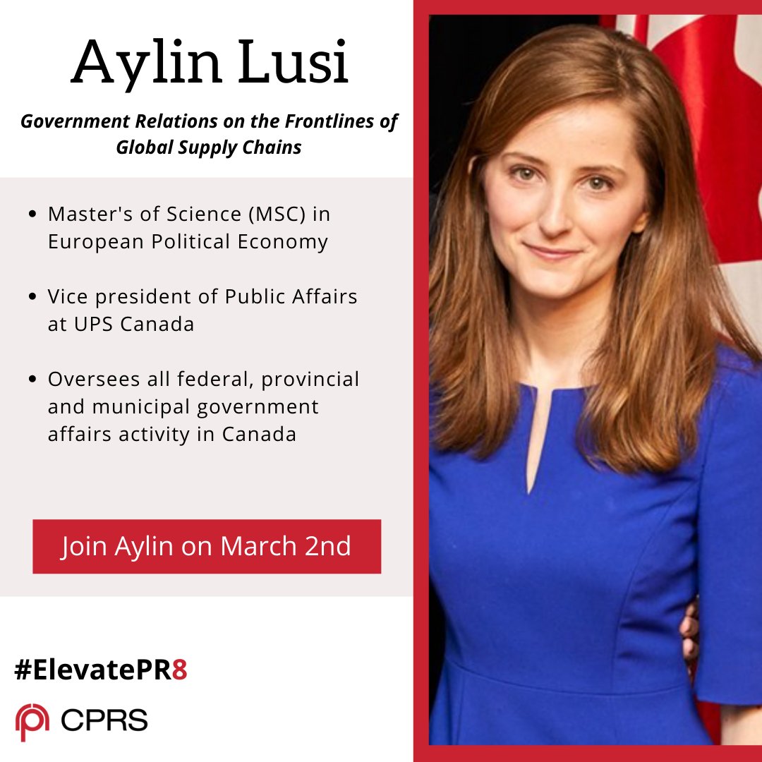 CPRSHamilton's tweet photo. What you’ve all been waiting for our speaker and theme reveal for day one of #ElevatePR8.
Click the registration link in our bio and join Tanya, Johna and Aylin on March 2nd. https://t.co/slRQPLXJkG
