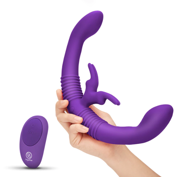 spowsex's tweet photo. OMG. Innovative one I saw from the other site and looks VERY interesting for lesbian 🤤🤤
#doubleend
#vibrator https://t.co/HxLR3I5iAh