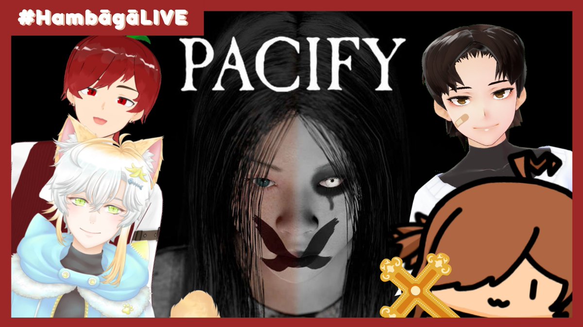 cami_ryuu's tweet photo. 【PACIFY】We're back!!! this time i'll definitely be brave!!!
Playing with @fukuharataji, @RingoHiyori, and @noru_maru_ tonight (February 19, 2022) at 8pm PH/GMT+8, see you there!
#Vtuber #HambagaLIVE #ENVtuber #PHVtuber #Camirades https://t.co/Nz5lKqbBnX