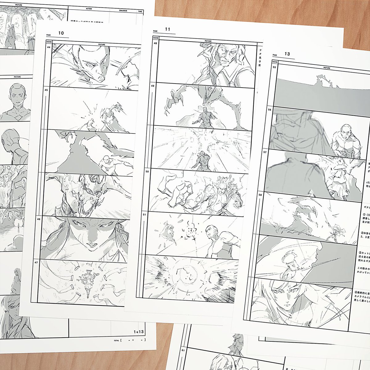 Kamigawa Storyboard 〜

絵コンテやキャラクターデザインなど神河アニメトレーラーの設定資料は限定開催中のMTGバーチャル・アート展にて公開されています https://t.co/28htMMEPXq
#MTGVR #MTGNeon #mtgjp 