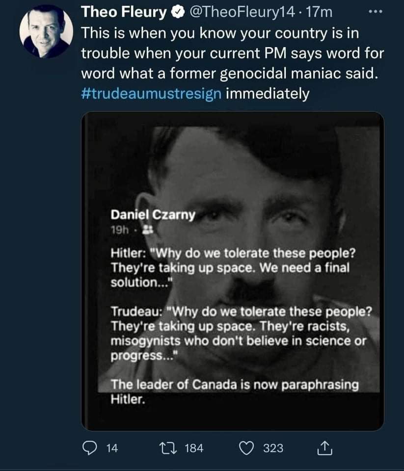 @Laudieda2 <a href="/OttawaPolice/">Ottawa Police</a> This is who leads our highest office 👇