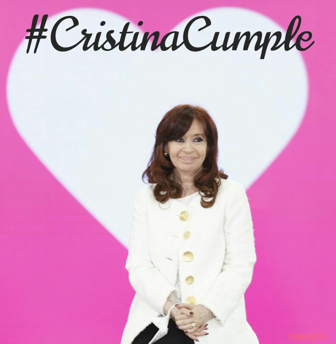 peronchotuc's tweet photo. #CristinaCumple  Siempre.  Gracias @CFKArgentina por estar https://t.co/n6OYNnPxLB