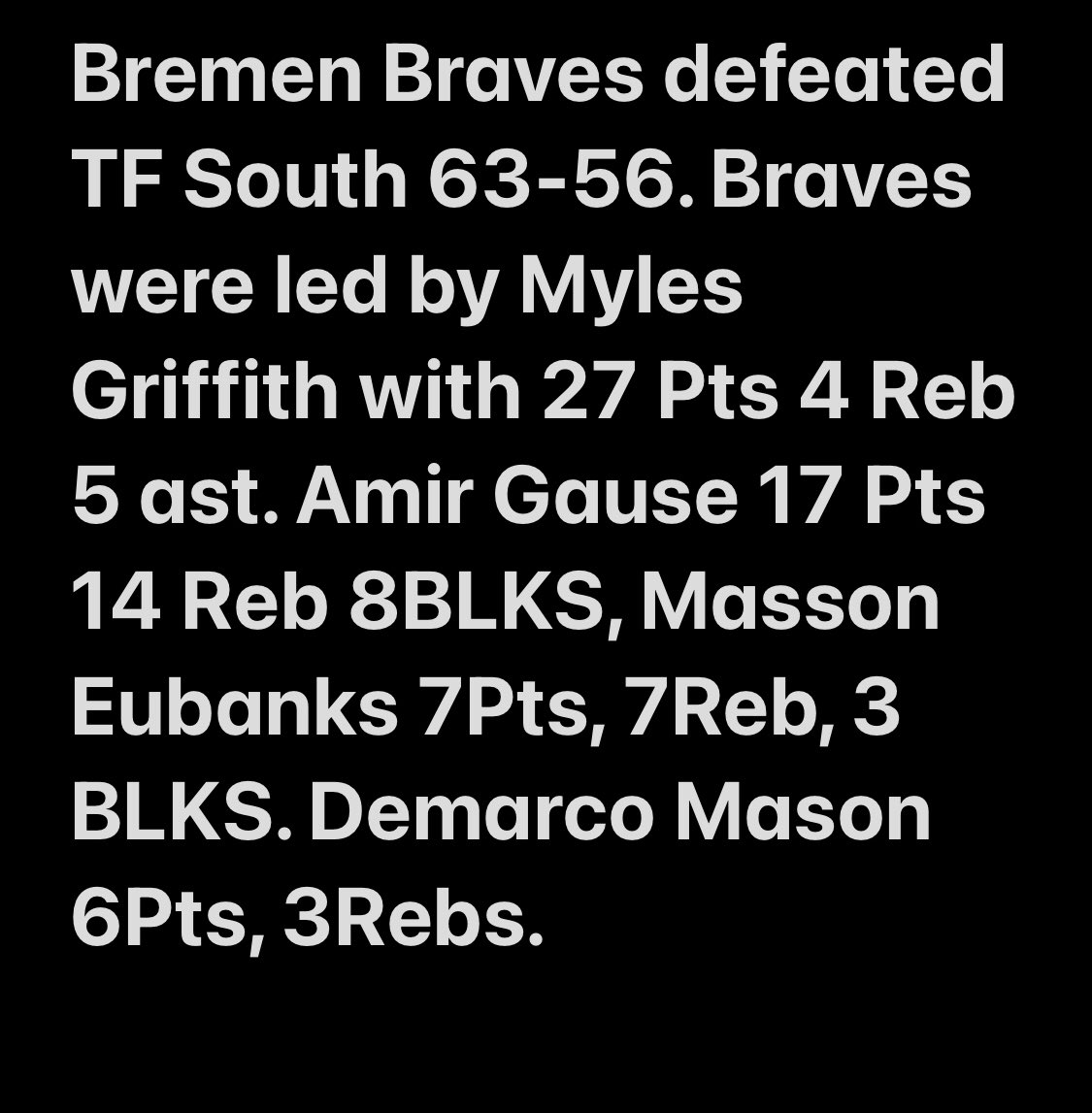 Braves_Varsity's tweet photo. #BALLFORCAM @BremenNation @AthleticsBremen @TFSo_Athletics @TFFreshmenBB @ssuburbanhoops @michaelsobrien @DailySouthtown https://t.co/82HLNCPTO8